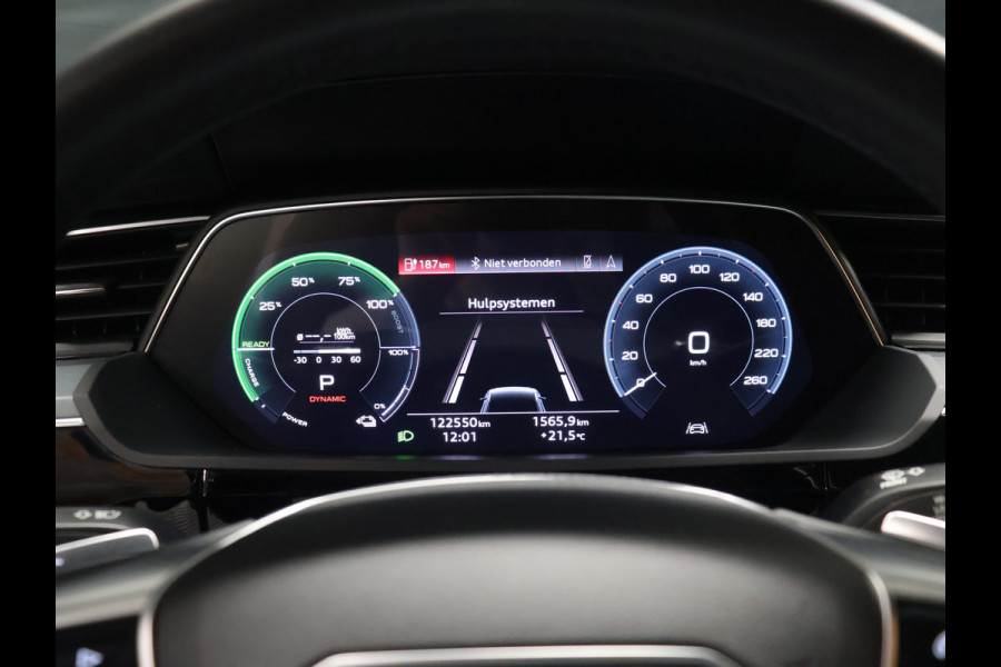 Audi e-tron Sportback 55 quattro edition 95 kWh [CRUISE CONTROL, PDC V+A, ELEKTRISCHE ACHTERKLEP, DIGITAL DASH, LED, MULTIFUNCTIONEEL STUURWIEL, BLUETOOTH, CLIMATE, NIEUWSTAAT]