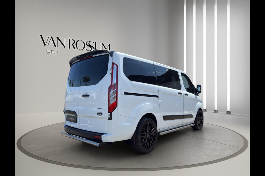 Ford Transit Custom 320 1.0 EcoBoost L1H1 PHEV VR-Edition 9 persoons | Incl BTW /BPM | 20" | Extra Getint | Spoilers | Raptor | Stoelvw | Parksensors |