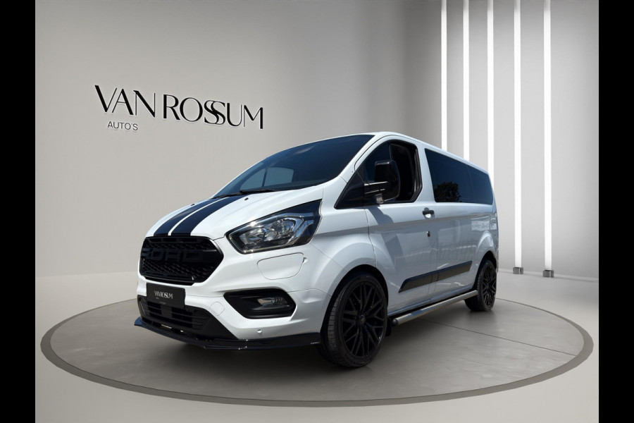 Ford Transit Custom 320 1.0 EcoBoost L1H1 PHEV VR-Edition 9 persoons | Incl BTW /BPM | 20" | Extra Getint | Spoilers | Raptor | Stoelvw | Parksensors |