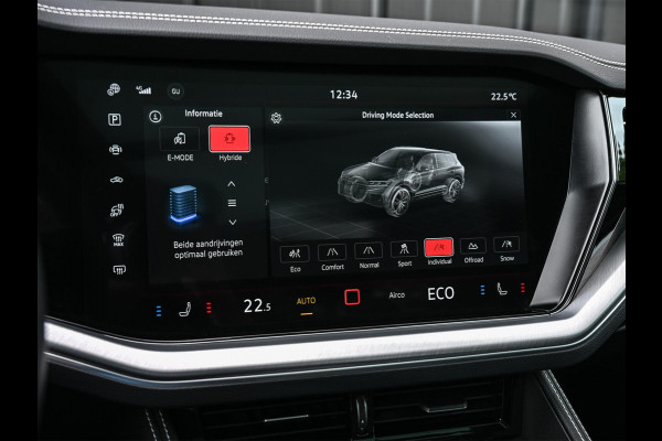 Volkswagen Touareg 3.0 TSi eHybrid 4MOTION Elegance | Panoramadak | Luchtvering | Stoelventilatie + Massage | HUD | 360 Camera | Ambiance Interieur | Trekhaak | Adaptive Cruise | IQ Light |