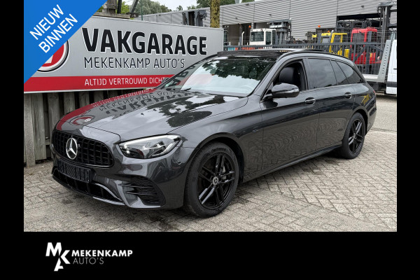 Mercedes-Benz E-Klasse Estate 300 e AMG Line 18"/Trekhaak/Panoramadak/Burmester/Dodehoek/360 camera/Elektrische klep/Apple Carplay & Android Auto