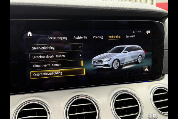 Mercedes-Benz E-Klasse Estate 300 e AMG Line 18"/Trekhaak/Panoramadak/Burmester/Dodehoek/360 camera/Elektrische klep/Apple Carplay & Android Auto