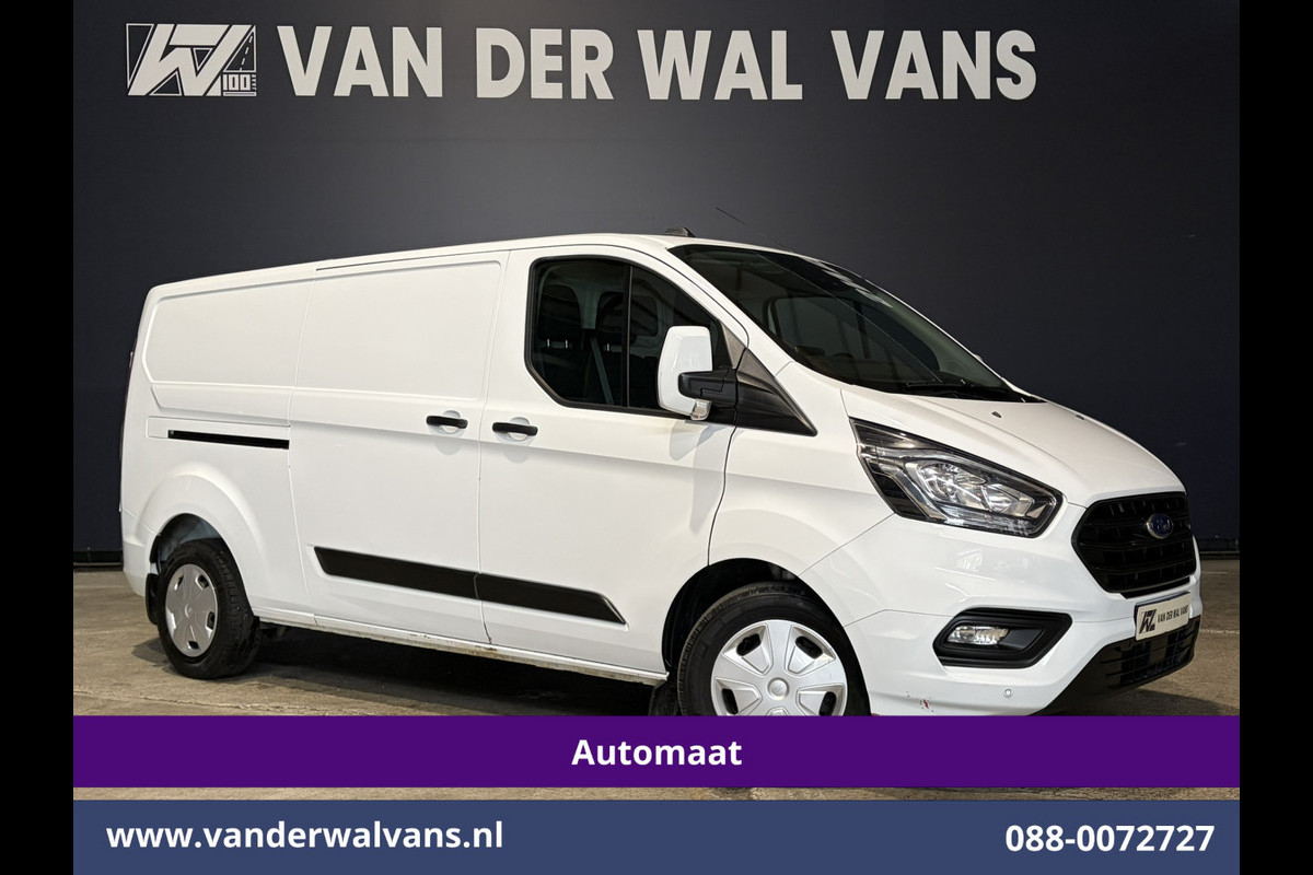 Ford Transit Custom 2.0 TDCI 131pk Automaat L2H1 Euro6 Airco | Camera | Navigatie | LED | Apple Carplay Android Auto, Cruisecontrol, Verwarmde voorruit, Parkeersensoren, Bijrijdersbank