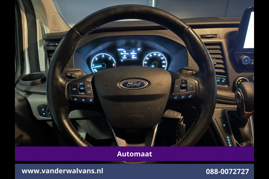 Ford Transit Custom 2.0 TDCI 131pk Automaat L2H1 Euro6 Airco | Camera | Navigatie | LED | Apple Carplay Android Auto, Cruisecontrol, Verwarmde voorruit, Parkeersensoren, Bijrijdersbank