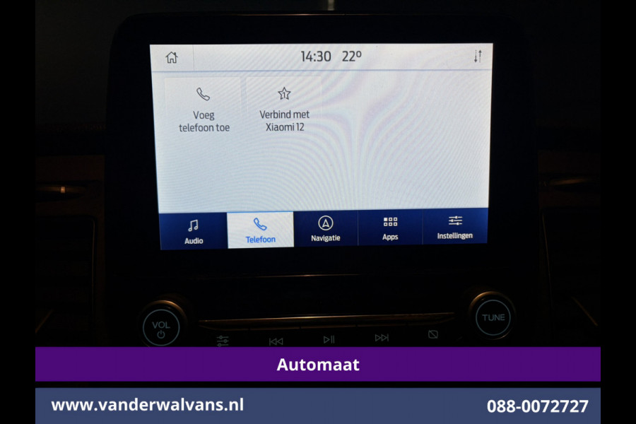 Ford Transit Custom 2.0 TDCI 131pk Automaat L2H1 Euro6 Airco | Camera | Navigatie | LED | Apple Carplay Android Auto, Cruisecontrol, Verwarmde voorruit, Parkeersensoren, Bijrijdersbank