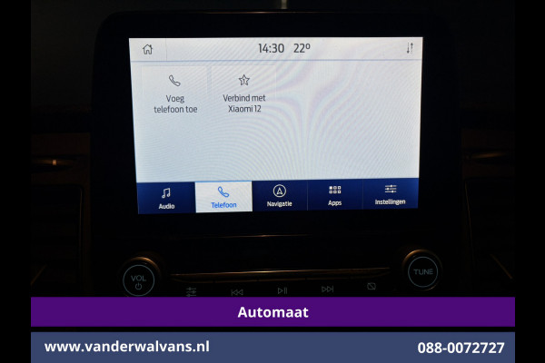 Ford Transit Custom 2.0 TDCI 131pk Automaat L2H1 Euro6 Airco | Camera | Navigatie | LED | Apple Carplay Android Auto, Cruisecontrol, Verwarmde voorruit, Parkeersensoren, Bijrijdersbank