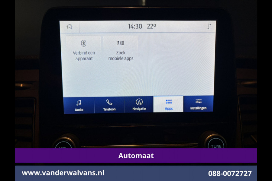 Ford Transit Custom 2.0 TDCI 131pk Automaat L2H1 Euro6 Airco | Camera | Navigatie | LED | Apple Carplay Android Auto, Cruisecontrol, Verwarmde voorruit, Parkeersensoren, Bijrijdersbank