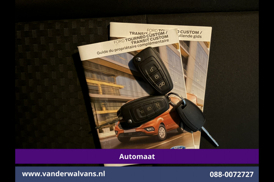 Ford Transit Custom 2.0 TDCI 131pk Automaat L2H1 Euro6 Airco | Camera | Navigatie | LED | Apple Carplay Android Auto, Cruisecontrol, Verwarmde voorruit, Parkeersensoren, Bijrijdersbank