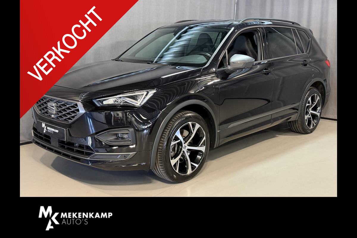 Seat Tarraco 1.4 TSI e-Hybrid PHEV FR Business Intense 19"/Trekhaak/Elektrische klep/Virtual Cockpit/360 camera/Stuur + stoelverwarming v+a/LED/Apple Carplay & Android Auto