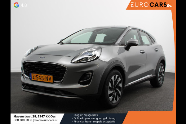 Ford Puma 1.0 EcoBoost Hybrid 125pk Titanium Navigatie Apple Carplay/Android auto Airco Parkeersensoren Cruise Control Led Camera