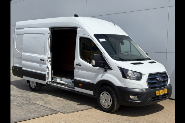 Ford E-Transit 68 kWh 184PK L4H3 Elektrisch 317km WLTP 95,9% SOH BEV Snelladen Climate Control Cruise Control Carplay Stoelverwarming Parkeersensoren v+a Laadkabel