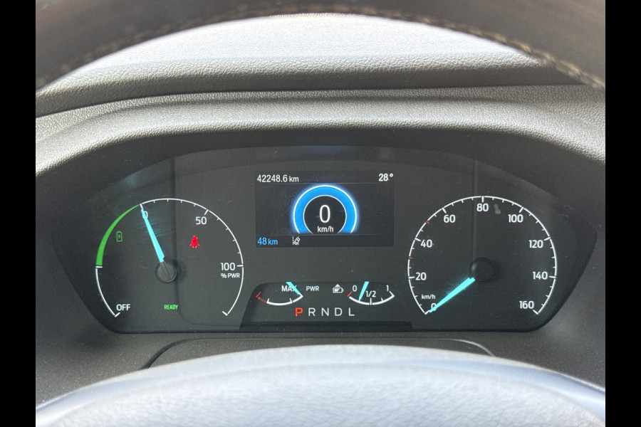 Ford E-Transit 68 kWh 184PK L4H3 Elektrisch 317km WLTP 95,9% SOH BEV Snelladen Climate Control Cruise Control Carplay Stoelverwarming Parkeersensoren v+a Laadkabel