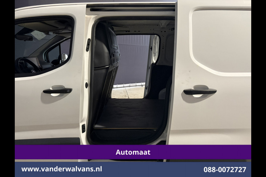 Citroën Berlingo 1.2 PureTech 130pk Automaat Benzine L1H1 Euro6 Airco | 2x zijdeur | Camera | Apple Carplay Android Auto, Cruisecontrol, Parkeersensoren