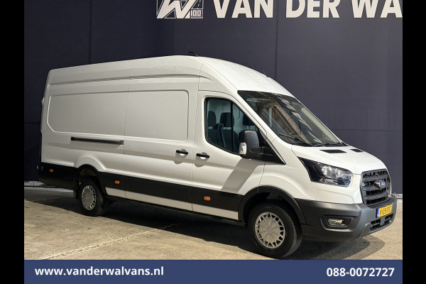 Ford Transit 2.0 TDCI 131pk L4H3 Jumbo Euro6 Airco | Camera | Cruisecontrol | Verwarmde voorruit Parkeersensoren, Bijrijdersbank