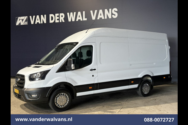 Ford Transit 2.0 TDCI 131pk L4H3 Jumbo Euro6 Airco | Camera | Cruisecontrol | Verwarmde voorruit Parkeersensoren, Bijrijdersbank