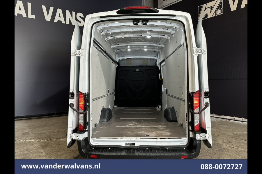 Ford Transit 2.0 TDCI 131pk L4H3 Jumbo Euro6 Airco | Camera | Cruisecontrol | Verwarmde voorruit Parkeersensoren, Bijrijdersbank