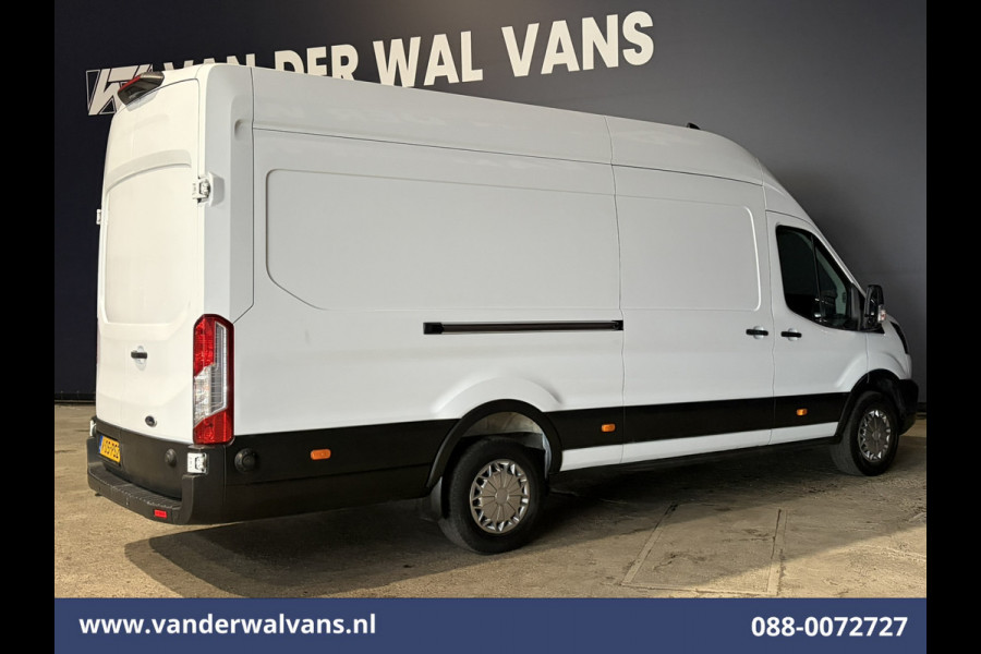 Ford Transit 2.0 TDCI 131pk L4H3 Jumbo Euro6 Airco | Camera | Cruisecontrol | Verwarmde voorruit Parkeersensoren, Bijrijdersbank
