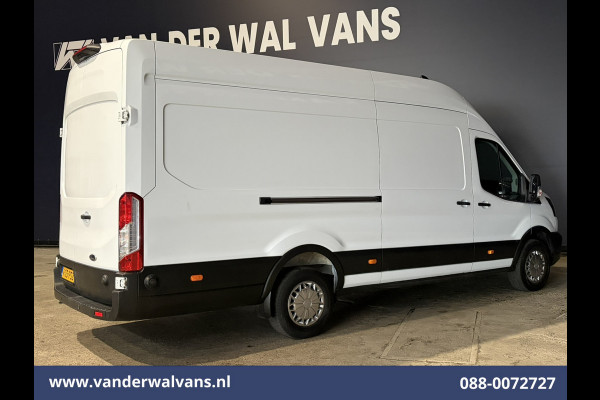 Ford Transit 2.0 TDCI 131pk L4H3 Jumbo Euro6 Airco | Camera | Cruisecontrol | Verwarmde voorruit Parkeersensoren, Bijrijdersbank