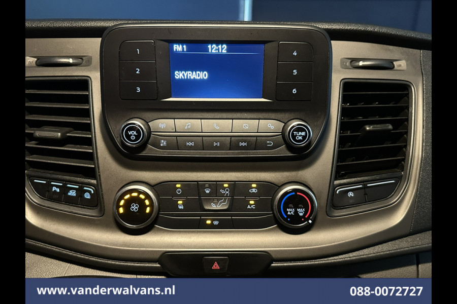Ford Transit 2.0 TDCI 131pk L4H3 Jumbo Euro6 Airco | Camera | Cruisecontrol | Verwarmde voorruit Parkeersensoren, Bijrijdersbank
