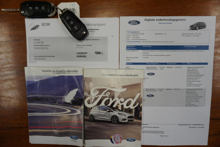 Ford Fiesta 1.0 EcoB.95PK Connected/Parkeersensor voor+achter/ All-Season banden.