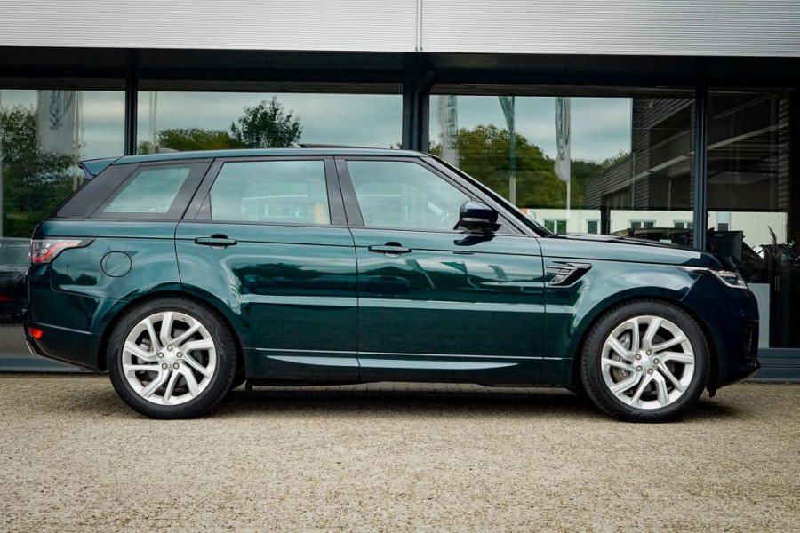 Land Rover Range Rover Sport 2.0 P400e HSE Dynamic / SVO British Racing Green / Pano / Drive Pro / Trekhaak / Incl BTW