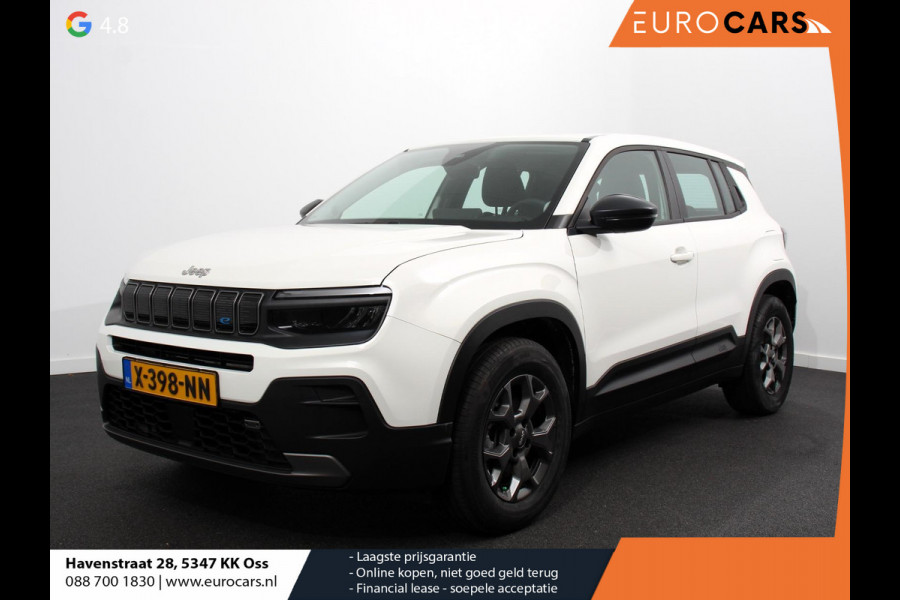 Jeep Avenger Longitude 54 kWh Navigatie Apple Carplay/ Android Auto Parkeersensor achter Cruise Control Stoelverwarming Full LED Virtual Cockpit Climate Control