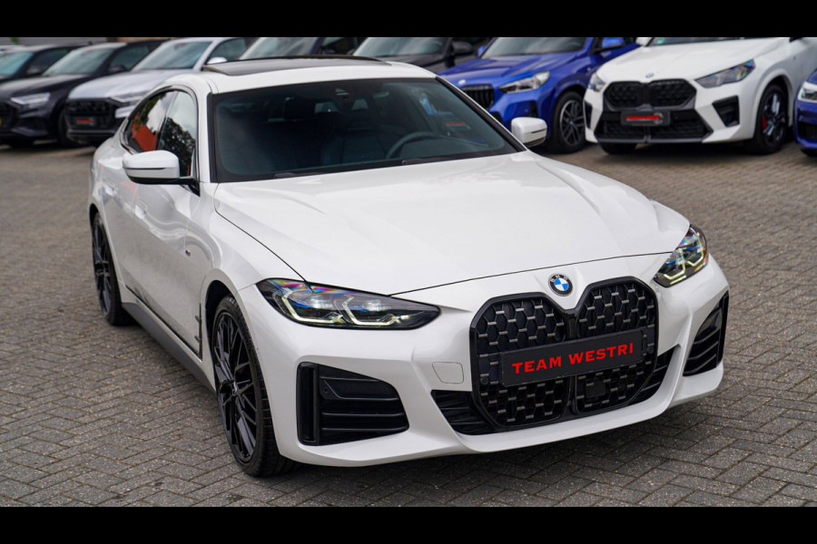 BMW 4 Serie Gran Coupé 420i Business Edition Plus | Laser LED | Harman/Kardon | M-seats | Camera | Schuifdak | Sport Uitlaat | NAP