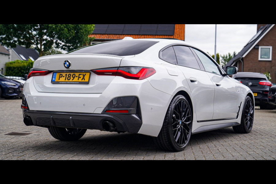 BMW 4 Serie Gran Coupé 420i Business Edition Plus | Laser LED | Harman/Kardon | M-seats | Camera | Schuifdak | Sport Uitlaat | NAP