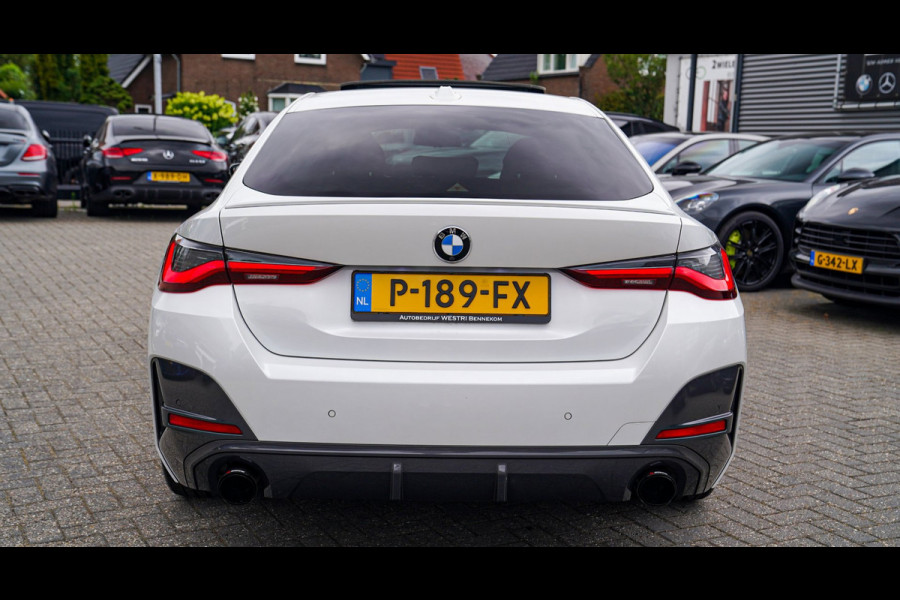 BMW 4 Serie Gran Coupé 420i Business Edition Plus | Laser LED | Harman/Kardon | M-seats | Camera | Schuifdak | Sport Uitlaat | NAP
