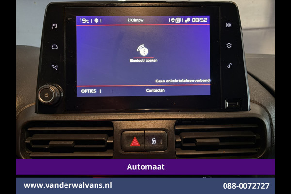 Citroën Berlingo 1.2 PureTech 130pk Automaat Benzine L1H1 Euro6 Airco | 2x zijdeur | Camera | Apple Carplay Android Auto, Cruisecontrol, Parkeersensoren