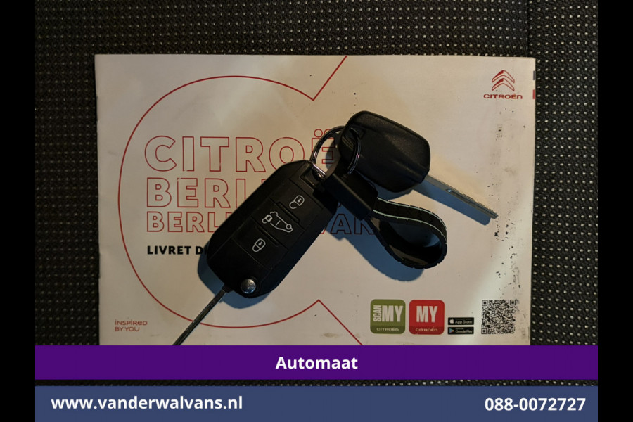 Citroën Berlingo 1.2 PureTech 130pk Automaat Benzine L1H1 Euro6 Airco | 2x zijdeur | Camera | Apple Carplay Android Auto, Cruisecontrol, Parkeersensoren