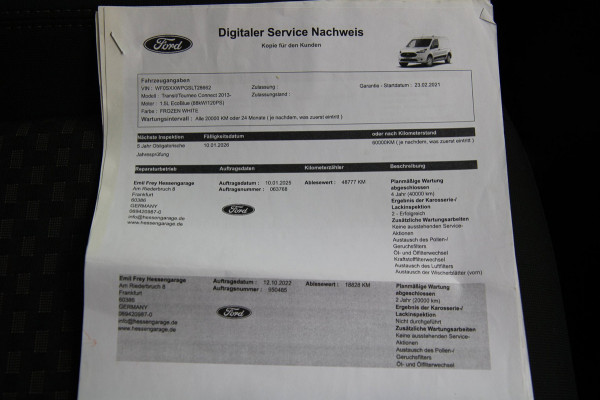 Ford Transit Connect 1.5 EcoBlue L2 Limited / Automaat / Camera / LMV