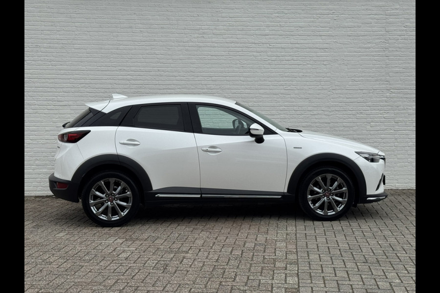 Mazda CX-3 2.0 SkyActiv-G 121 Signature Adaptive cruise Climate control Head-up display 360 camera BOSE Apple Carplay Android Auto