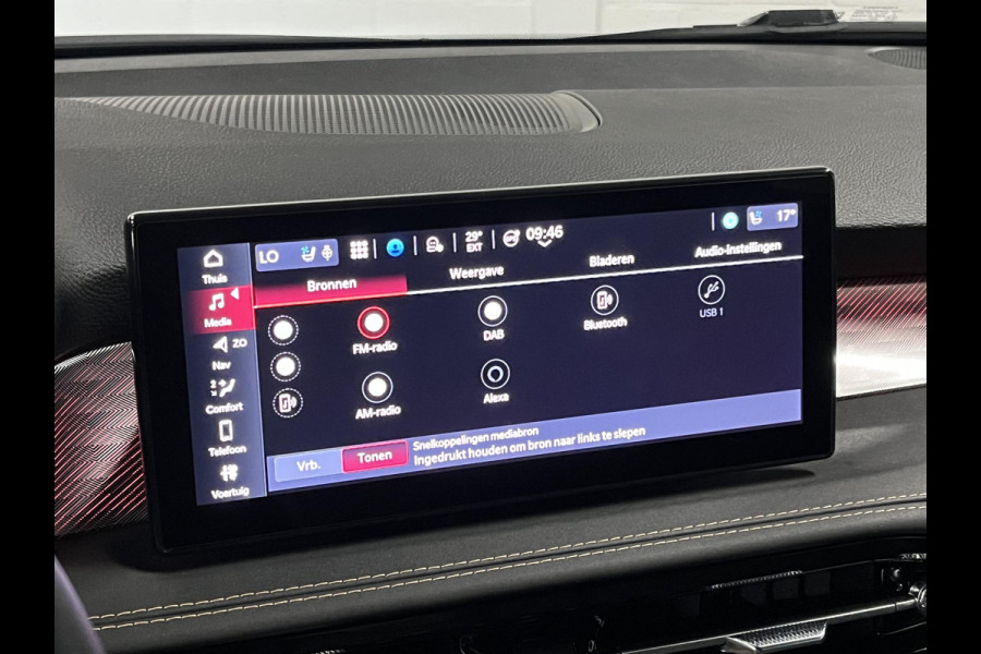 Alfa Romeo Tonale 1.3 Plug-in VELOCE Adapt. cruise | Harman/Kardon | Stoelventilatie en verwarming | 360 camera | Sfeerverlichting | Stuurverwarming | Leder