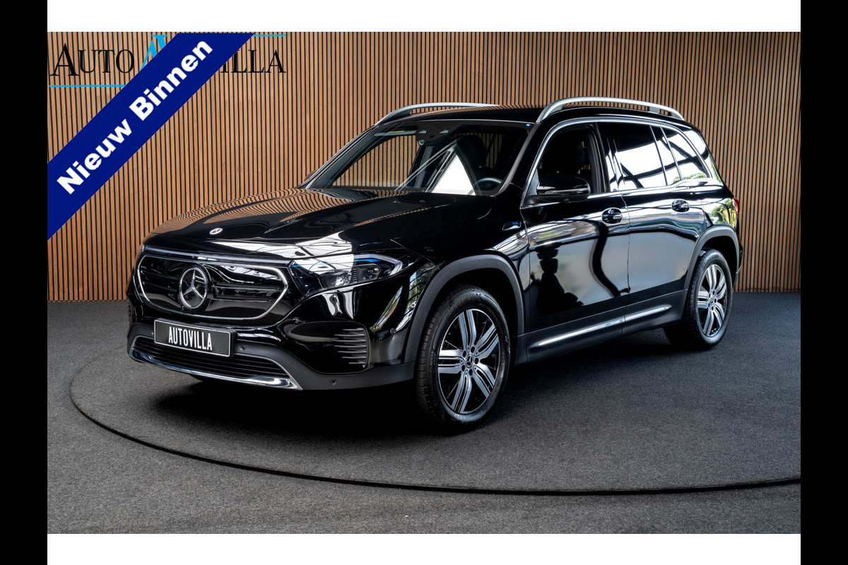 Mercedes-Benz EQB 250 Leer Navi 360° Camera Stoelverwarming PTS LM velgen Zwarte binnenhemel Elektr. bedienbare achterklep BTW auto!  SOH: 96,9%