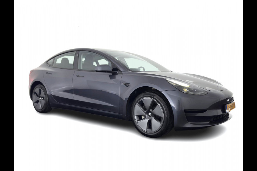 Tesla Model 3 Standard RWD Plus 60 kWh [3-Fase-11kW] (INCL-BTW) Aut. *PANO | AUTOPILOT | LEATHER | KEYLESS | FULL-LED | MEMORY-PACK | TOPVIEW | DAB | CARPLAY | DIGI-COCKPIT | LANE-ASSIST | HEATED- COMFORTSEATS | 19"ALU*