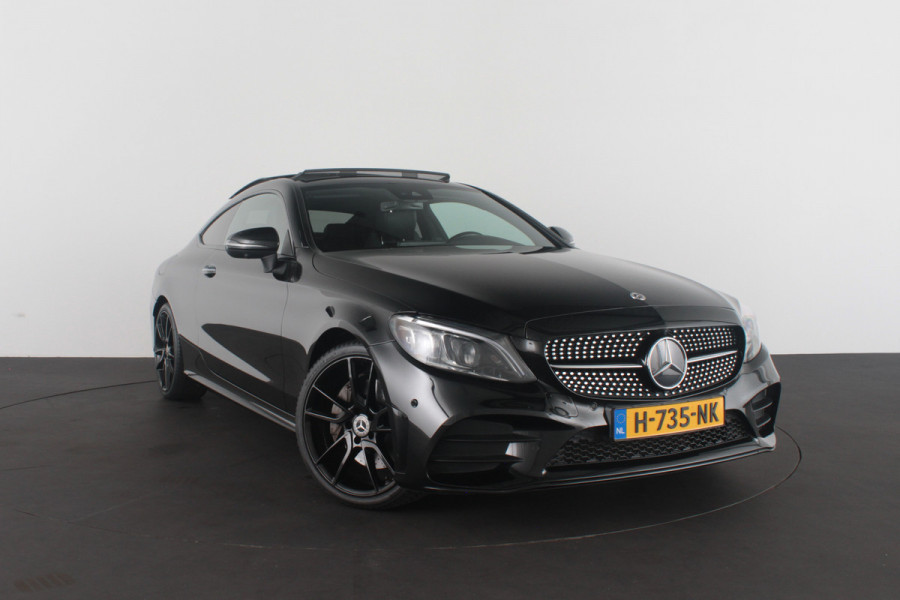Mercedes-Benz C-Klasse Coupé 300 Premium AMG Plus Pack > 258pk/Pano.Schuif/Burmester/Standkachel/Sfeerverlichting....