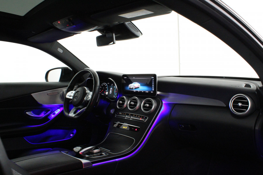 Mercedes-Benz C-Klasse Coupé 300 Premium AMG Plus Pack > 258pk/Pano.Schuif/Burmester/Standkachel/Sfeerverlichting....
