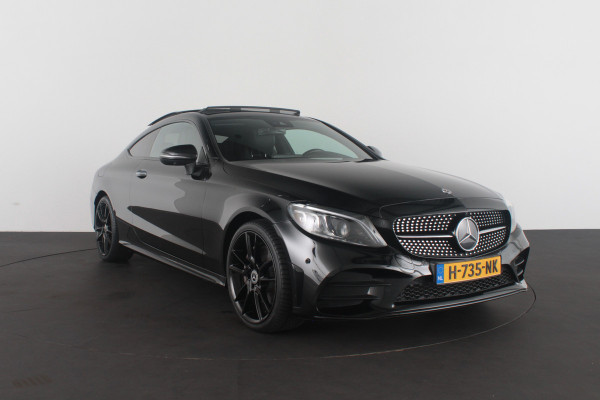 Mercedes-Benz C-Klasse Coupé 300 Premium AMG Plus Pack > 258pk/Pano.Schuif/Burmester/Standkachel/Sfeerverlichting....