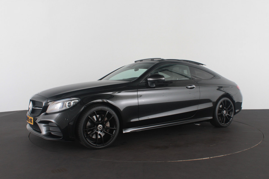 Mercedes-Benz C-Klasse Coupé 300 Premium AMG Plus Pack > 258pk/Pano.Schuif/Burmester/Standkachel/Sfeerverlichting....