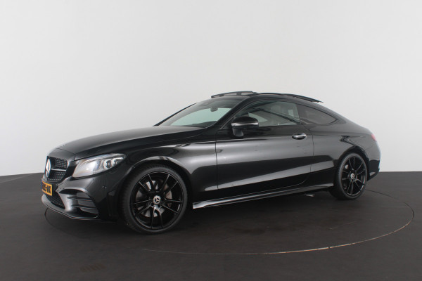Mercedes-Benz C-Klasse Coupé 300 Premium AMG Plus Pack > 258pk/Pano.Schuif/Burmester/Standkachel/Sfeerverlichting....