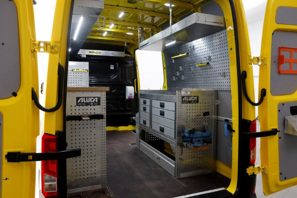 Volkswagen Crafter 35 2.0 TDI 140pk L3H3 (L2H2) Highline Servicewagen Inrichting/230V/Standkachel 02-2022