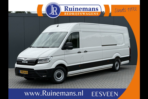 MAN TGE 35 2.0 177 PK DSG AUTOMAAT HIGHLINE++ / L5H3 / LED / 2x SCHUIFDEUR / ZEER NETJES!! / CAMERA / ECC / GEVEERDE STOELEN / BLINDSPOT