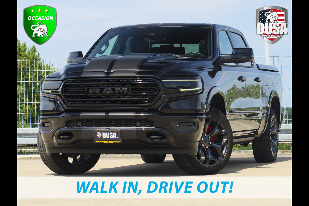 Dodge Ram 1500 | Limited | 5.7 V8 | 4x4 | Crew Cab Full option | Smoked lights | Red Calipers | HUD | Harman Kardon Nieuw binnen!