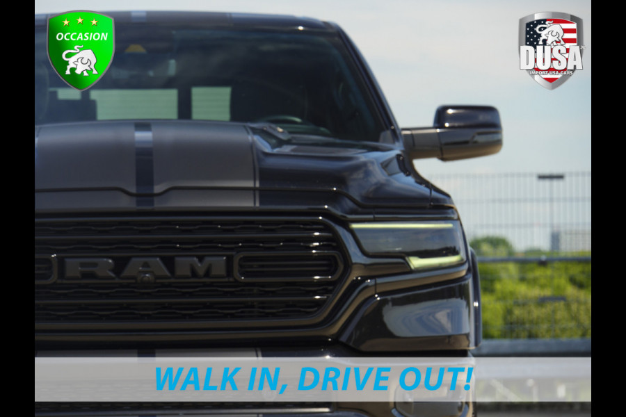 Dodge Ram 1500 | Limited | 5.7 V8 | 4x4 | Crew Cab Full option | Smoked lights | Red Calipers | HUD | Harman Kardon Nieuw binnen!