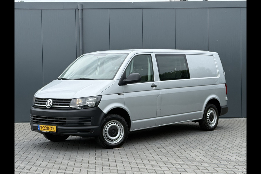 Volkswagen Transporter 2.0 TDI 150 PK / L2H1 / DUBBELE CABINE / TREKHAAK / 1e EIG. / AIRCO / CRUISE / ISOFIX / NAVI