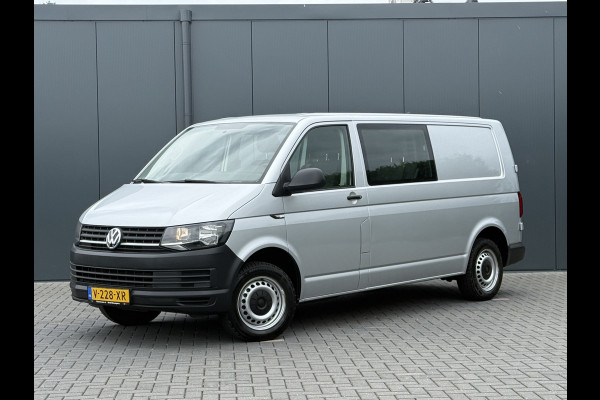 Volkswagen Transporter 2.0 TDI 150 PK / L2H1 / DUBBELE CABINE / TREKHAAK / 1e EIG. / AIRCO / CRUISE / ISOFIX / NAVI