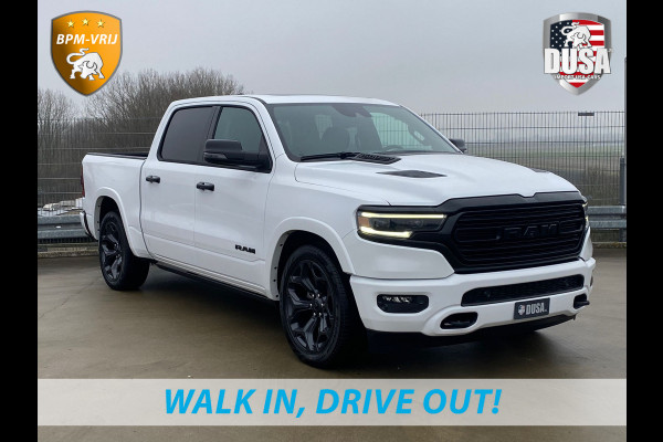 Dodge Ram 1500 | Limited | 5.7L HEMI | 4X4 Night Edition | Panoramadak  | Luchtvering | BPM VRIJ Getoonde accessoires zijn verkrijgbaar tegen meerprijs