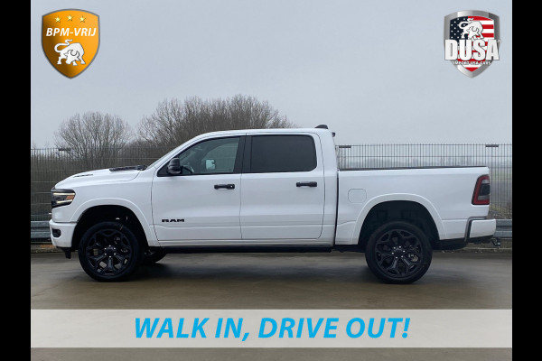 Dodge Ram 1500 | Limited | 5.7L HEMI | 4X4 Night Edition | Panoramadak  | Luchtvering | BPM VRIJ Getoonde accessoires zijn verkrijgbaar tegen meerprijs