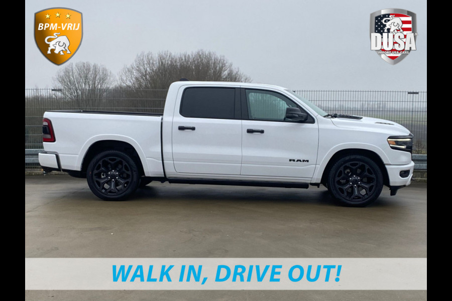 Dodge Ram 1500 | Limited | 5.7L HEMI | 4X4 Night Edition | Panoramadak  | Luchtvering | BPM VRIJ Getoonde accessoires zijn verkrijgbaar tegen meerprijs
